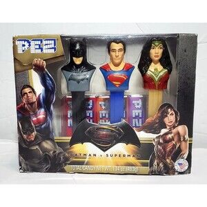 Pez Dispensers Batman v Superman : Dawn of Justice Wonder Women Superman Batman